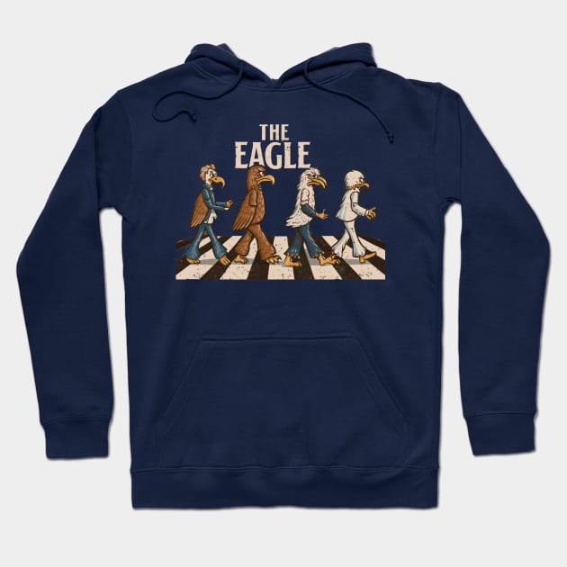 the eagles band retro Hoodie by Aldrvnd